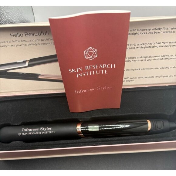 SRI Infrarose Styler - Professional Hair Straightener & Iron Ceramic Tourmaline - Picture 2 of 6